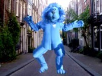 Ook de blauwe Postbank leeuw is sinds begin 2009 uit het straatbeeld verdwenen